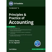 Taxmann's Principles and Practice of Accounting for CA Foundation May 2022 Exam [New Syllabus] by CA. D. G. Sharma, Dr. S. K. Agrawal